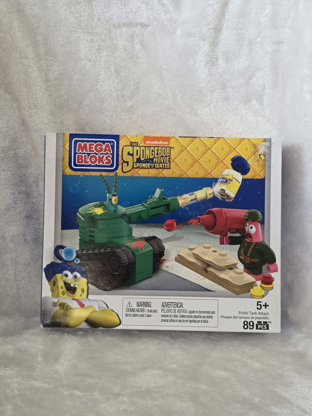 Mega Bloks SpongeBob Movie Sponge Out of Water Pickle Tank Attack CND24